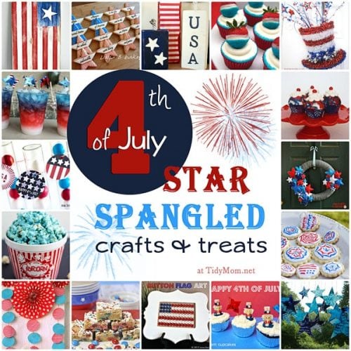 Star Spangled 4th of July crafts and treats