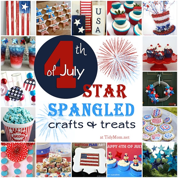 Star Spangled 4th of July Ideas at TidyMom.net