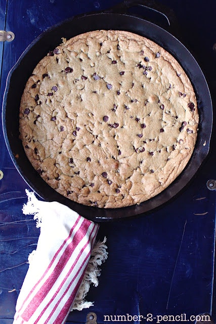 skillet cookies