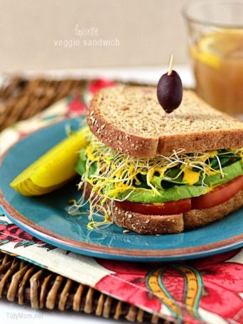 favorite veggie sandwich