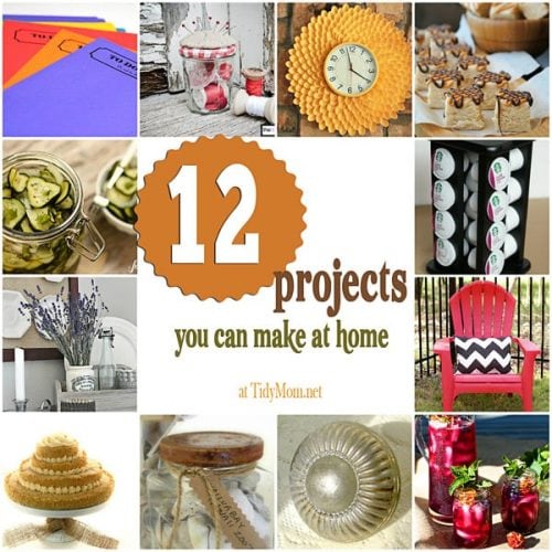 12 Easy Make at Home Projects