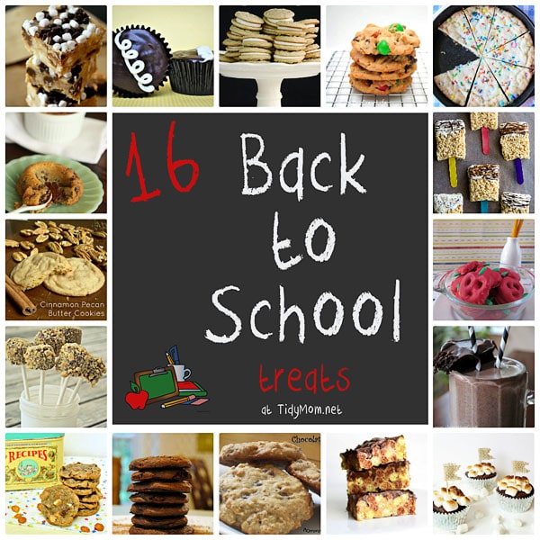 16 Back To School Treats at TidyMom.net