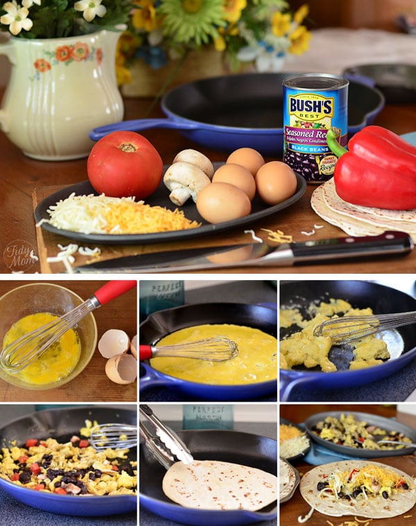 How to make Rise and Shine Burritos at TidyMom.net