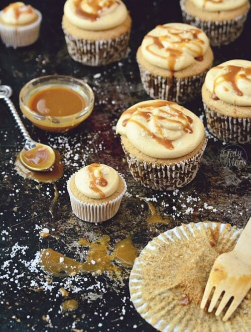 Salted Caramel Cupcake