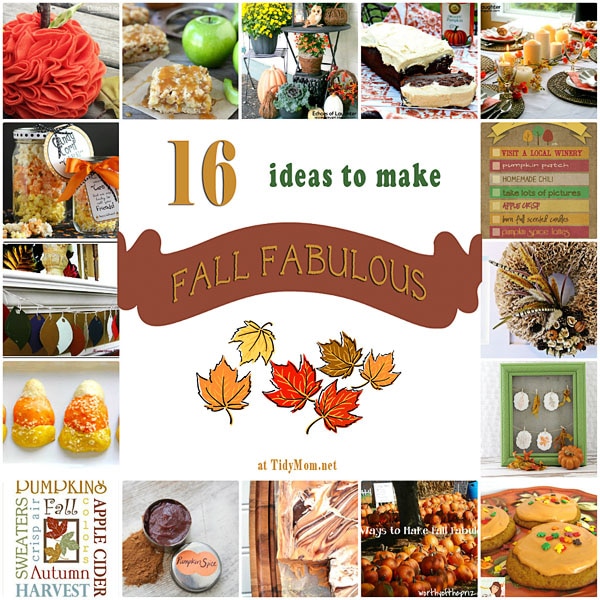 16 Ideas to Make Fall Fabulous 
