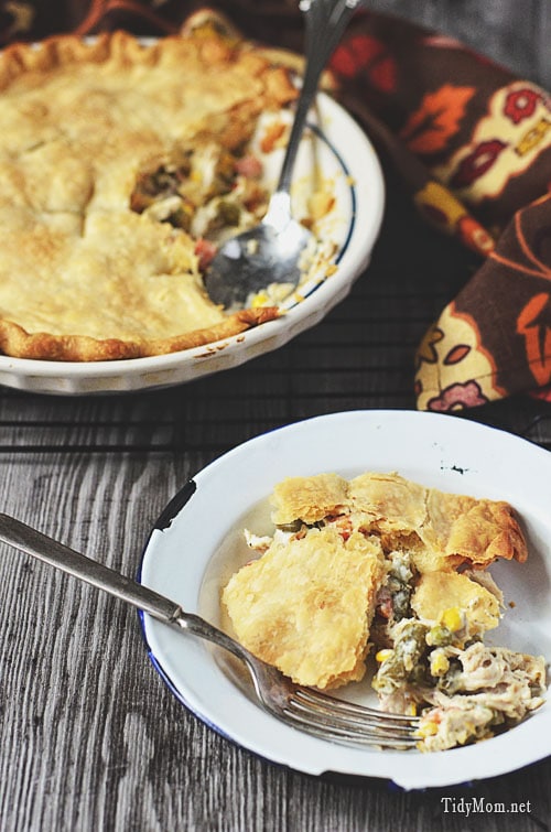 Easy Creamy Chicken Pot Pie