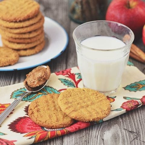 Cinnamon Raisin Peanut Butter Cookies at TidyMom.net