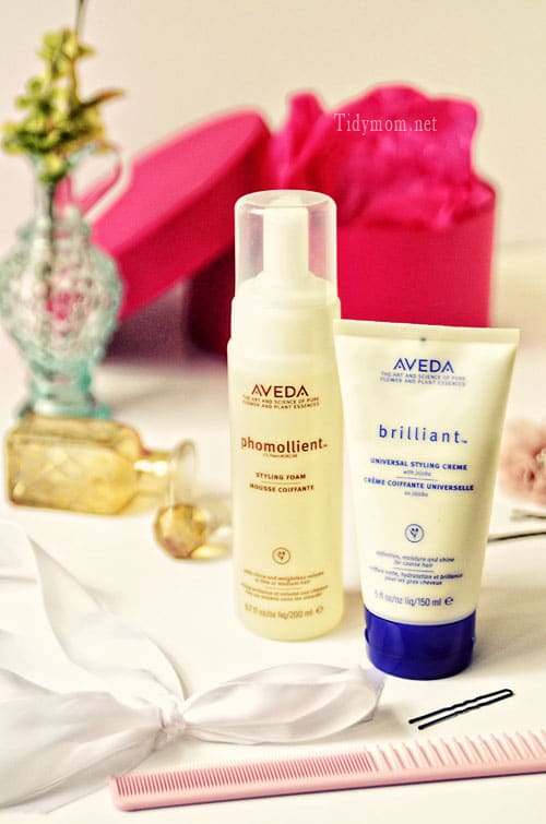 Aveda Hair Styling Products Phomollient And Brilliant Universal Syling Creme