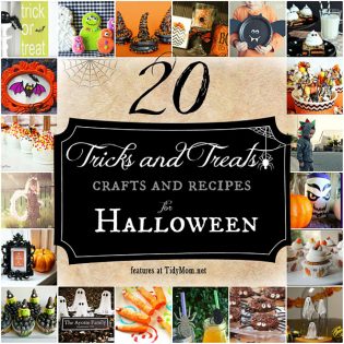 20 Crafts and Treats for Halloween at TidyMom.net