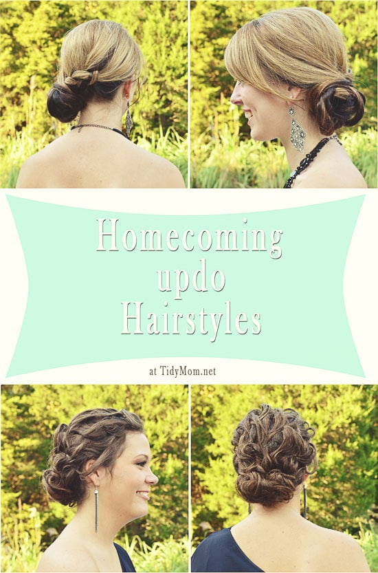 Homecoming Updo Hairstyles at TidyMom.net