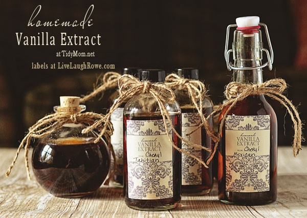 How to make Vanilla Extract TidyMom.net