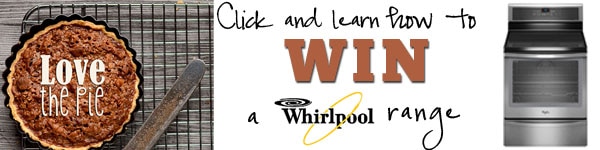 Click to enter to win a Whirlpool range Love the Pie at TidyMom.net