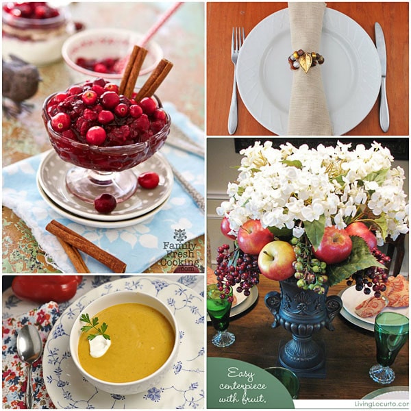 Thanksgiving Table Ideas at TidyMom.net