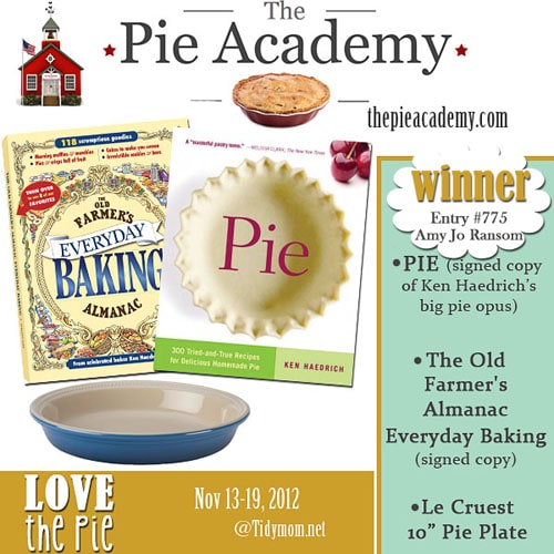 The Pie Academy Winner 