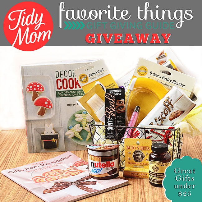 TidyMom Favortie Things Under $25 Giveaway