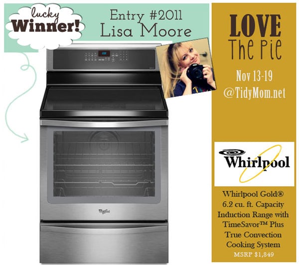 Whirlpool Range winner