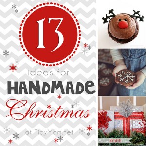 13 Handmade Christmas Ideas at TidyMom.net