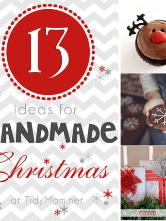 13 Handmade Christmas Ideas at TidyMom.net