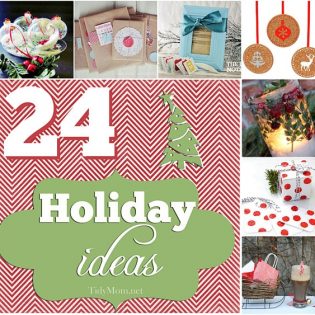 24 Holiday Project Ideas at TidyMom.net