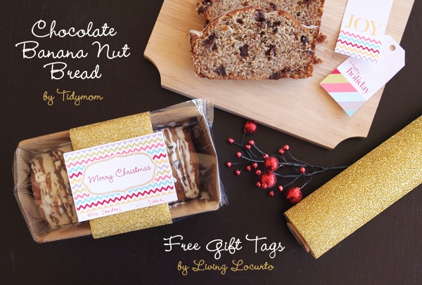 5 EASY Banana Bread Packaging Ideas (with free printables