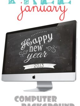Free January Desktop Background Wallpaper