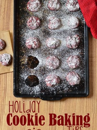 Holiday Cookie Baking Tips at TidyMom.net