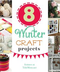 8 Winter Craft Projects at TidyMom.net