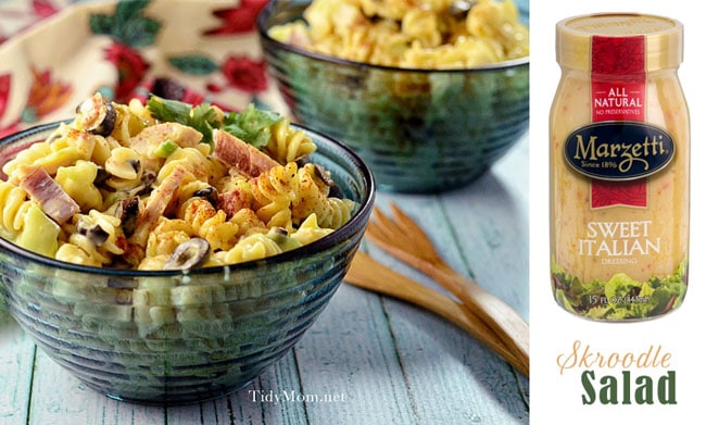 Creamy Italian Skroodle Pasta Salad