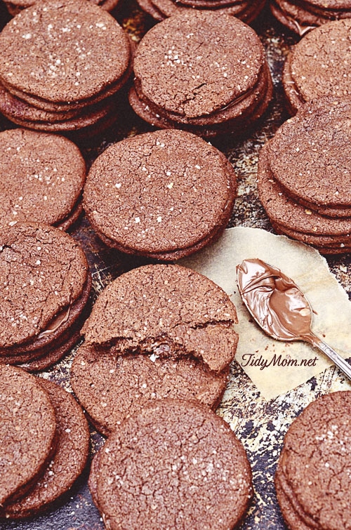 Nutella Sandwich cookies