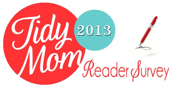 TidyMom 2013 Reader Survey