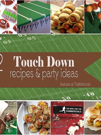 12 Super Bowl Recipe Party Ideas at TidyMom.net