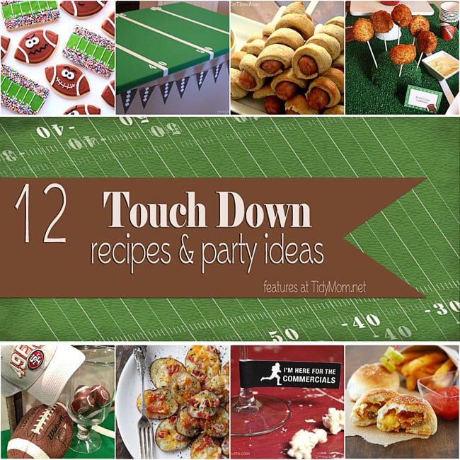 12 Super Bowl Recipe Party Ideas at TidyMom.net