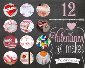 12 Valentines to Make at TidyMom.net