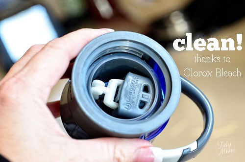 Clean thanks to Clorox Bleach TidyMom