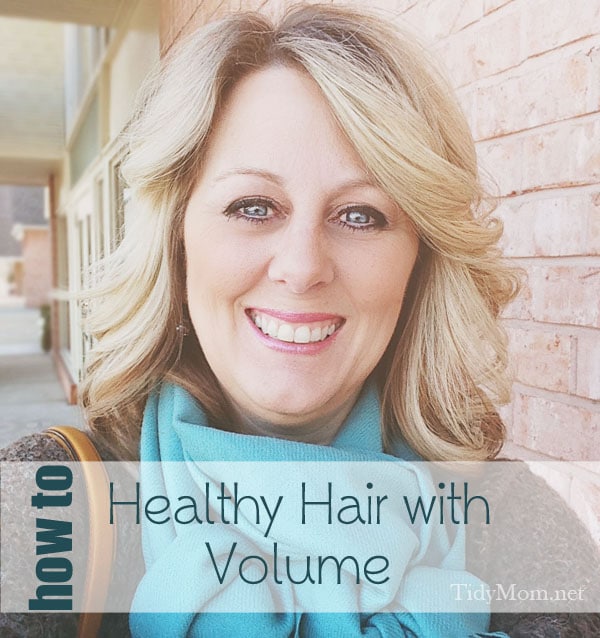 How to Have Healthy Hair with Volume at TidyMom