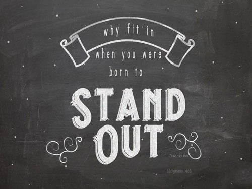 Stand Out March Chalkboard Wallpaper TidyMom