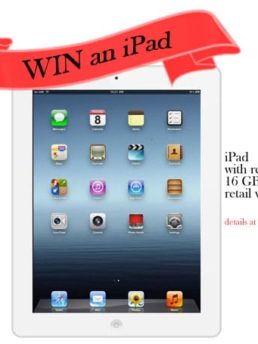 win iPad with retina display at TidyMom