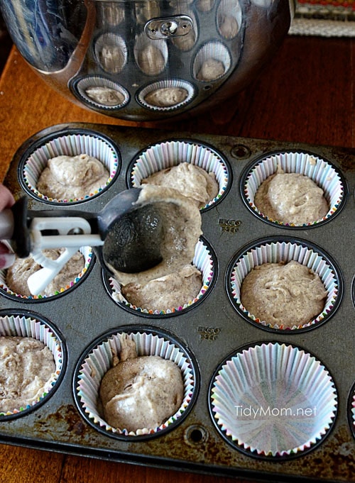 Icecream Scooper for Cupcakes at TidyMom