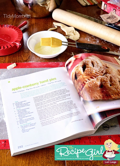 Recipe Girl Cookbook at TidyMom