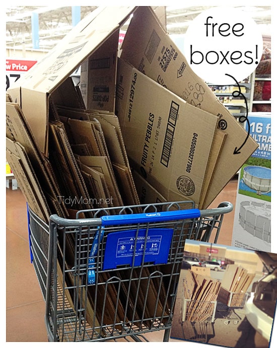 Save Money Moving - FREE Boxes