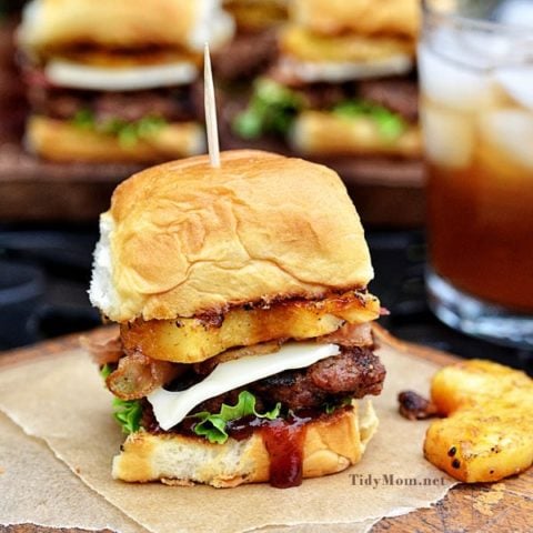 Grilled Hamburger Recipe - The Seasoned Mom