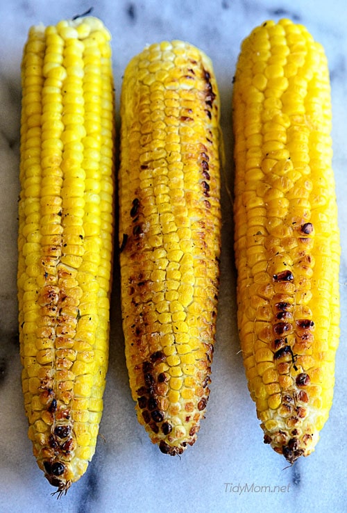 How to Grill Corn on the Cob at TidyMom.net