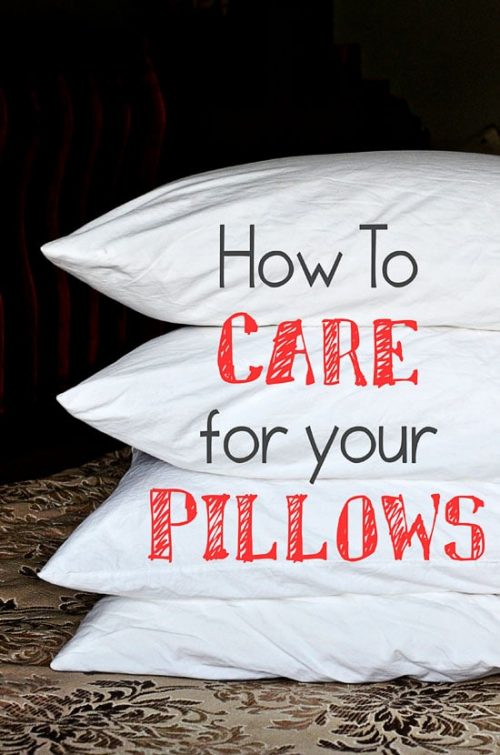 How To Wash Pillows