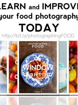 LEARN and IMPROVE your food photography at http://bit.ly/photographingFOOD