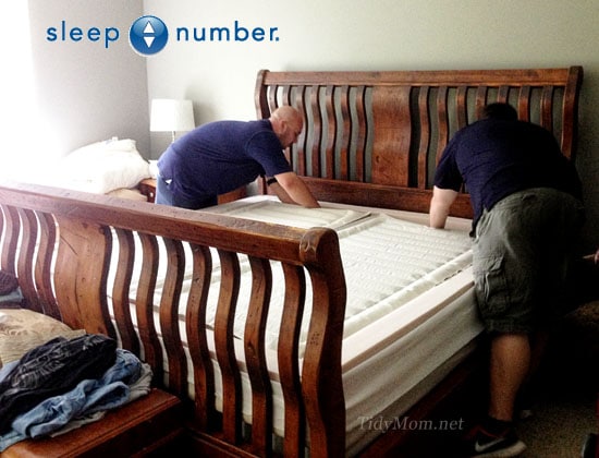 Setting up Sleep Number m7 King Sized Bed at TidyMom.net