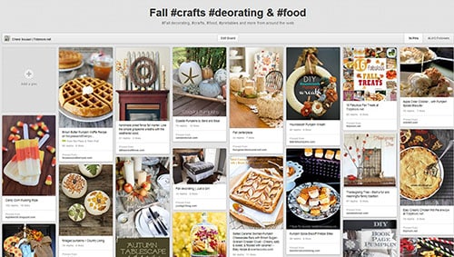 Fall Pinterest Board with the best treats, recipes, crafts, decor and more!