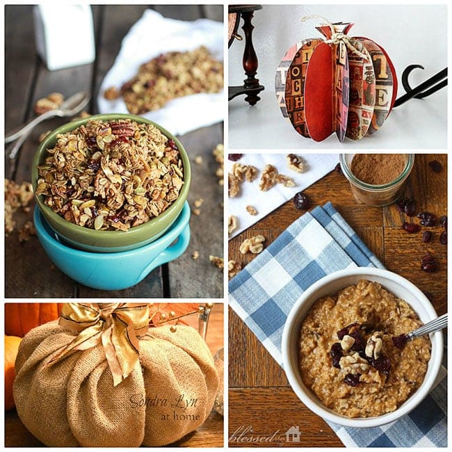 12 Fall Treats and Crafts at TidyMom.net