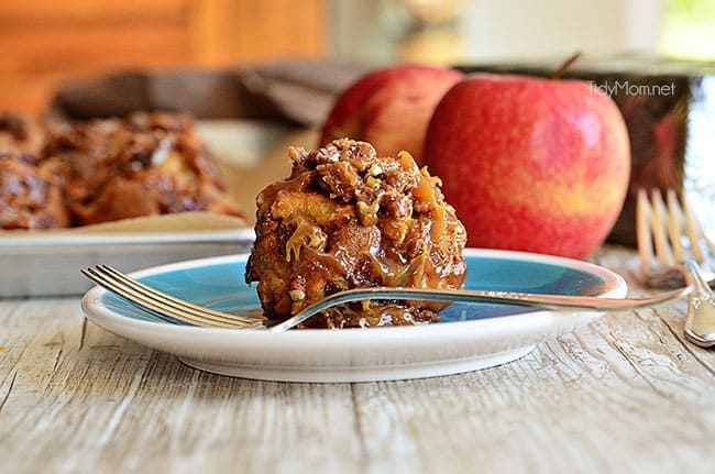 Apple Bacon Sticky Biscuit TidyMom