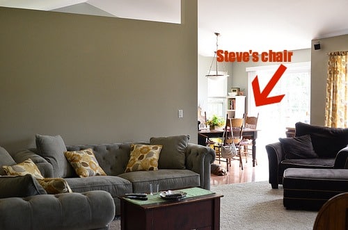 Family room steve chair