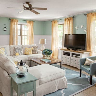 Costal Cottage Family Room